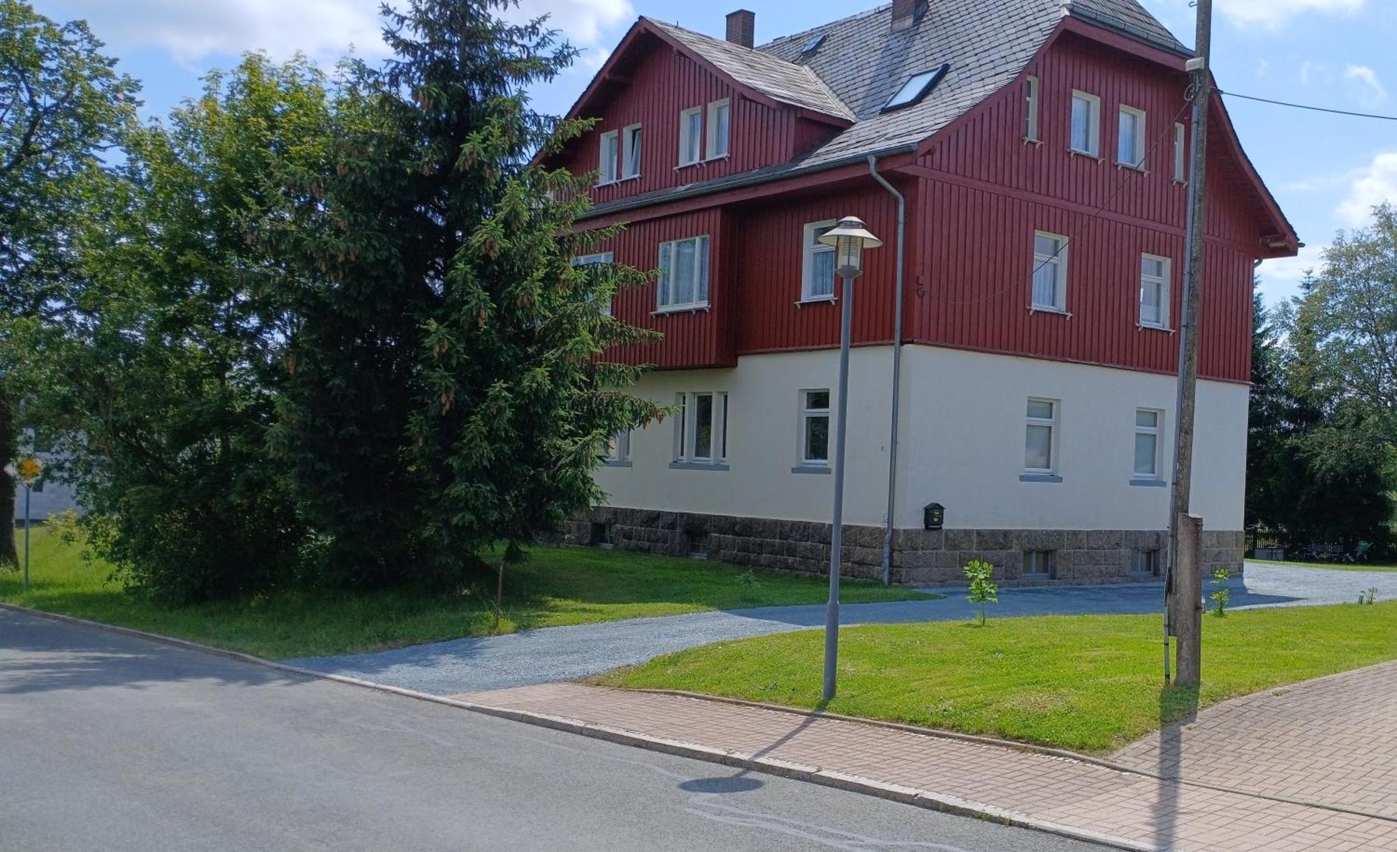 Ok Ferien - Altes Bahnhaus Daire Muldenhammer Dış mekan fotoğraf